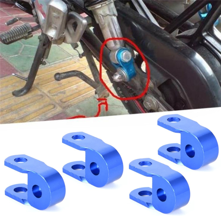 2 Pairs Shock Absorber Extender Height Extension for Motorcycle, Size: Small(Blue) - Replacement Parts by buy2fix | Online Shopping UK | buy2fix