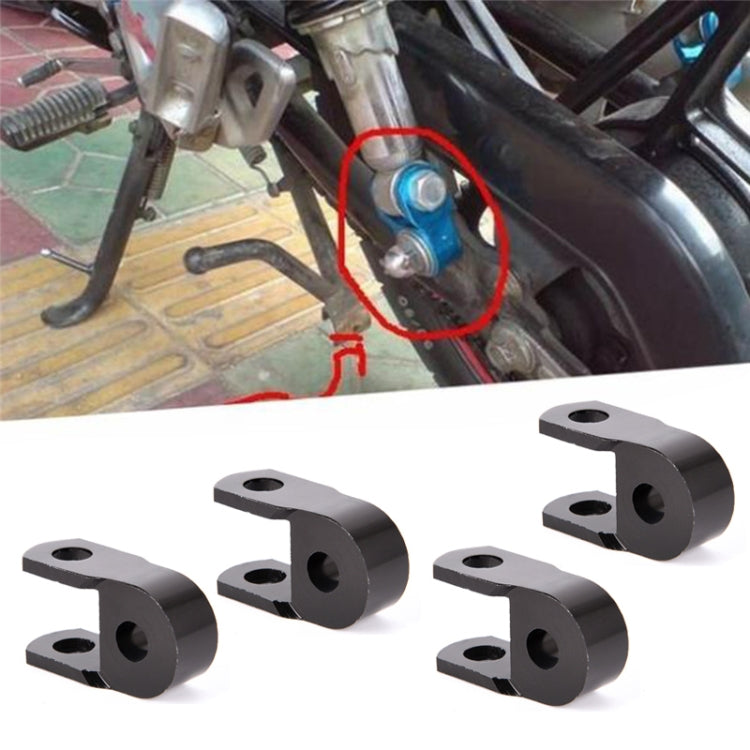 2 Pairs Shock Absorber Extender Height Extension for Motorcycle, Size: Small(Black) - Replacement Parts by buy2fix | Online Shopping UK | buy2fix