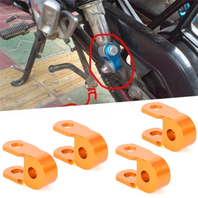 2 Pairs Shock Absorber Extender Height Extension for Motorcycle, Size: Small(Yellow) - Replacement Parts by buy2fix | Online Shopping UK | buy2fix