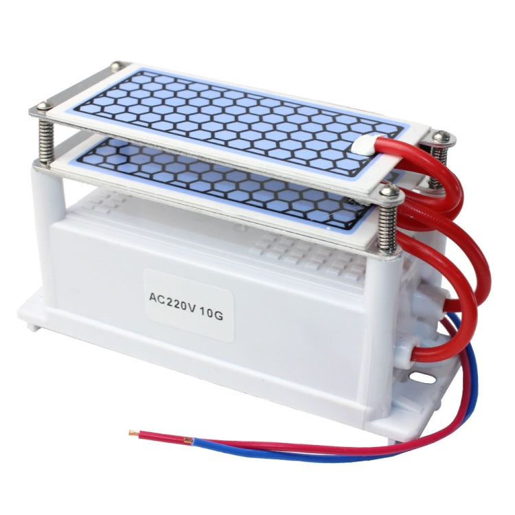 Portable Ceramic Ozone Generator Two Sheets Air Purifier Sterilizing Active Oxygen Purifier(220V 10G) - Air Purifiers & Accessories by buy2fix | Online Shopping UK | buy2fix