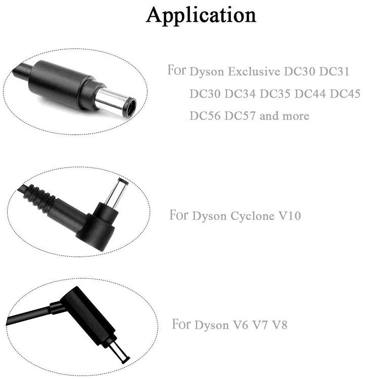 Charging Adapter Charger Power Adapter Suitable for Dyson Vacuum Cleaner, Plug Standard:US Plug - AC Adapers by buy2fix | Online Shopping UK | buy2fix