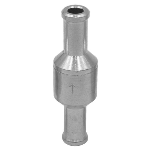 Car Aluminum Alloy Gasoline Fuel Check Valve, Size:M10(Silver) by buy2fix