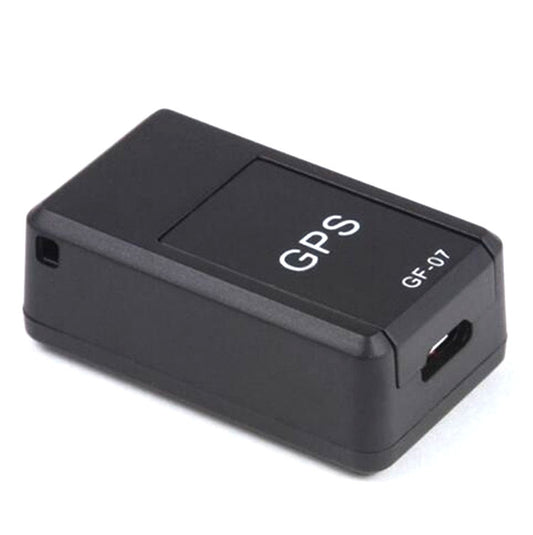 GF07 Mini GPS Tracking Strong Magnetic Locator Voice-controlled Recording Anti-lost Device Only Supports 2G Network(Black) - Personal Tracker by buy2fix | Online Shopping UK | buy2fix