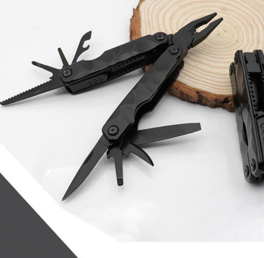 11 in 1 Outdoor Camping Survival Tool Foldable Multifunctional Pocket Plier(Standard Version) by buy2fix