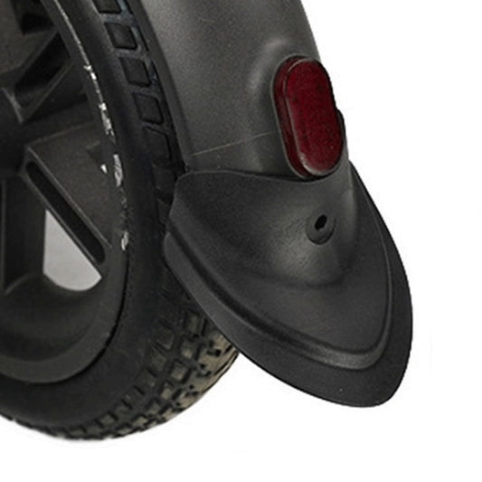 1 Pair For Xiaomi Mijia M365 / M365 Pro Electric Scooter Universal Fishtail Shape Rubber Fender, Size:7.5 x 7cm(Black) - Accessories & Parts by buy2fix | Online Shopping UK | buy2fix