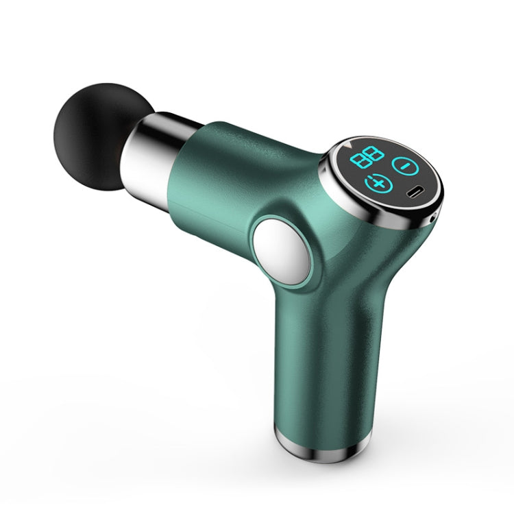 K515 Mini Fascia Gun Fitness Relax Muscle Massage Gun(LCD Version 32 Gears (Green)) - Massage gun & Accessories by buy2fix | Online Shopping UK | buy2fix