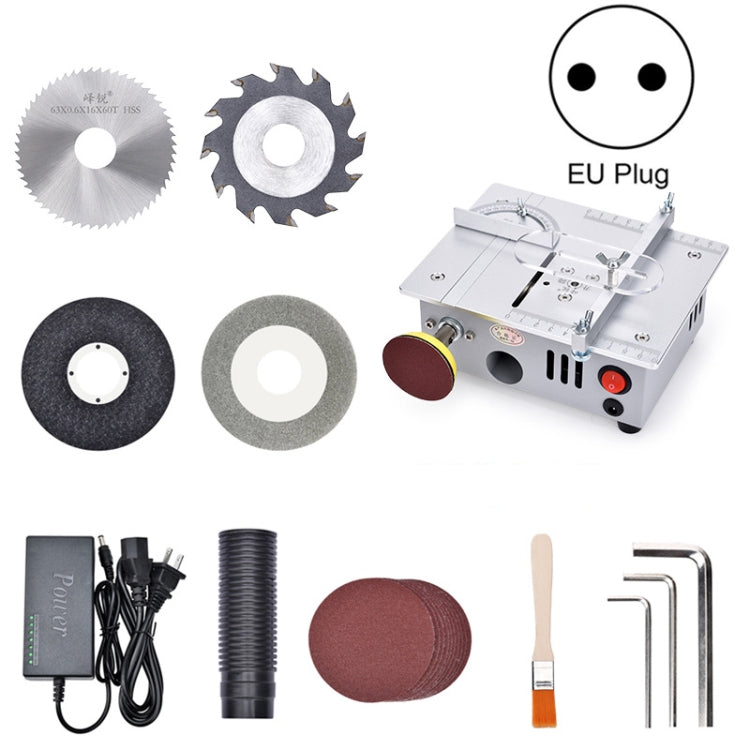 S6 96W Multifunctional Model Desktop Mini Table Saw Cutter,Spec: High-end Version(EU Plug) - Electric Saws & Accessories by buy2fix | Online Shopping UK | buy2fix