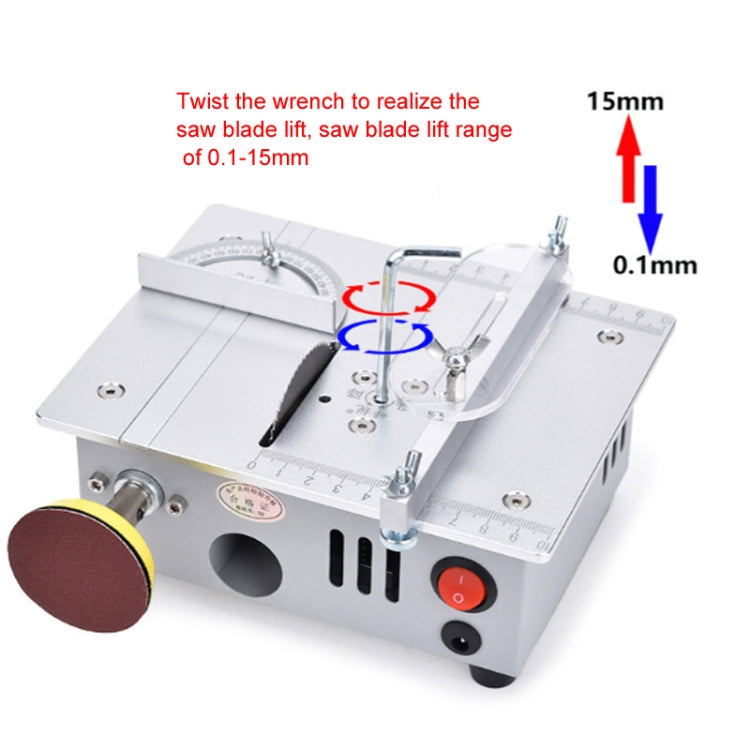 S6 96W Multifunctional Model Desktop Mini Table Saw Cutter,Spec: High-end Version(EU Plug) - Electric Saws & Accessories by buy2fix | Online Shopping UK | buy2fix