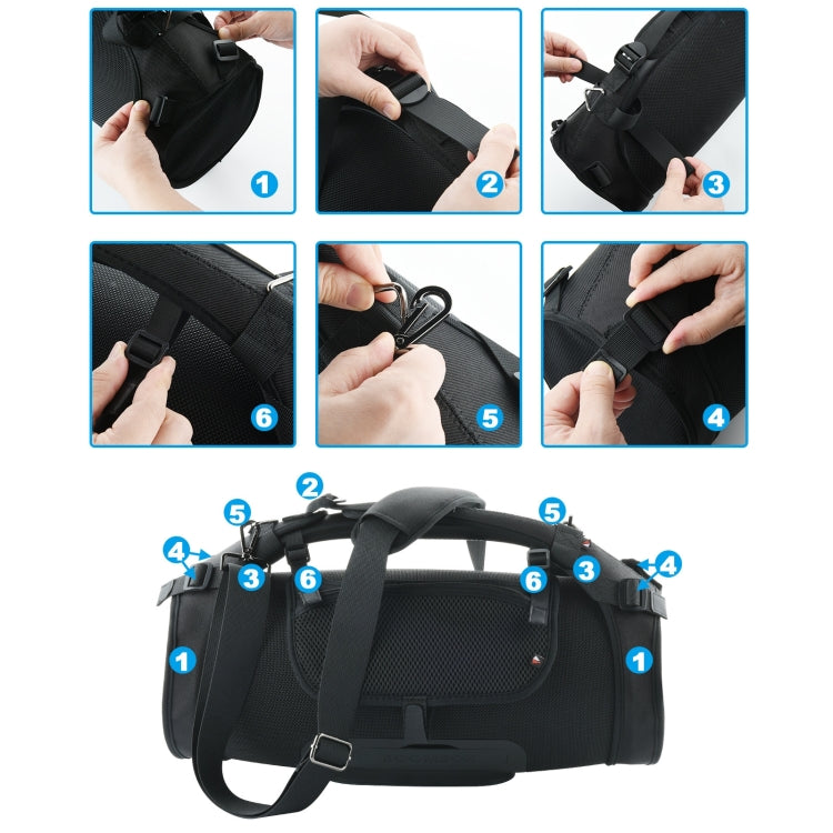 Bluetooth Speaker Single Shoulder Strap Case + Phone Bag Set For JBL Boombox 1/2 - Protective Case by buy2fix | Online Shopping UK | buy2fix