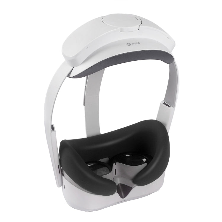 For Pico Neo 4 Silicone VR Glasses Eye Mask Face Eye Pad(Black) - VR Accessories by buy2fix | Online Shopping UK | buy2fix