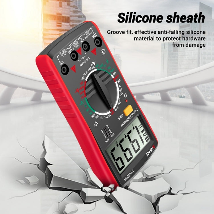ANENG Automatic High-Precision Intelligent Digital Multimeter, Model:DT9205A HOLD Key(Red) by ANENG