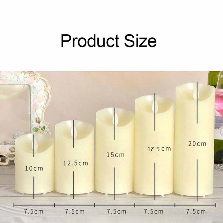 LED Electronic Candle Light Birthday Wedding Home Decoration Props Candle Holder 220V, Size: 7.5 x 10CM - Holiday Lights by buy2fix | Online Shopping UK | buy2fix