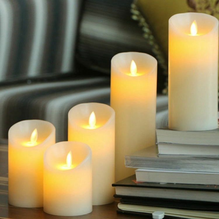 LED Electronic Candle Light Birthday Wedding Home Decoration Props Candle Holder 220V, Size: 7.5 x 10CM - Holiday Lights by buy2fix | Online Shopping UK | buy2fix