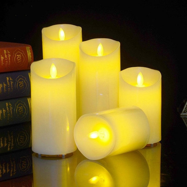 LED Electronic Candle Light Birthday Wedding Home Decoration Props Candle Holder 220V, Size: 7.5 x 10CM - Holiday Lights by buy2fix | Online Shopping UK | buy2fix
