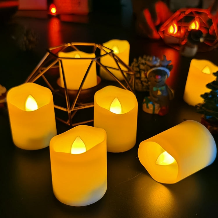 LED Electronic Candle Light Birthday Wedding Home Decoration Props Candle Holder 220V, Size: 7.5 x 10CM - Holiday Lights by buy2fix | Online Shopping UK | buy2fix