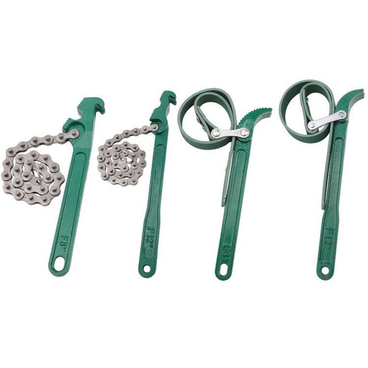 TUOSEN Oil Changer Filter Element Tool Filter Belt Wrench, Style:34012 L by buy2fix