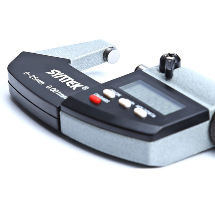 Digital Display Outer Diameter Micrometer 0.001mm High Precision Electronic Spiral Micrometer Thickness Gauge, Model:25-50mm - Coating Thickness Gauge by buy2fix | Online Shopping UK | buy2fix