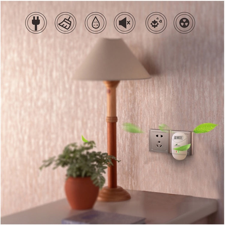 1200W Mini Negative Ion Formaldehyde Removal Second-hand Smoke Office Small Air Purifier(US Plug) by buy2fix