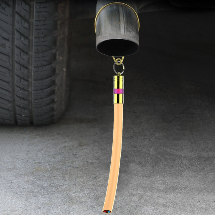 2 PCS P183 Car Anti-Static Elimination Release Device Grounding Strip Car Off-Road Exhaust Pipe Anti-Static Belt, Style: Sedan(Yellow) by buy2fix