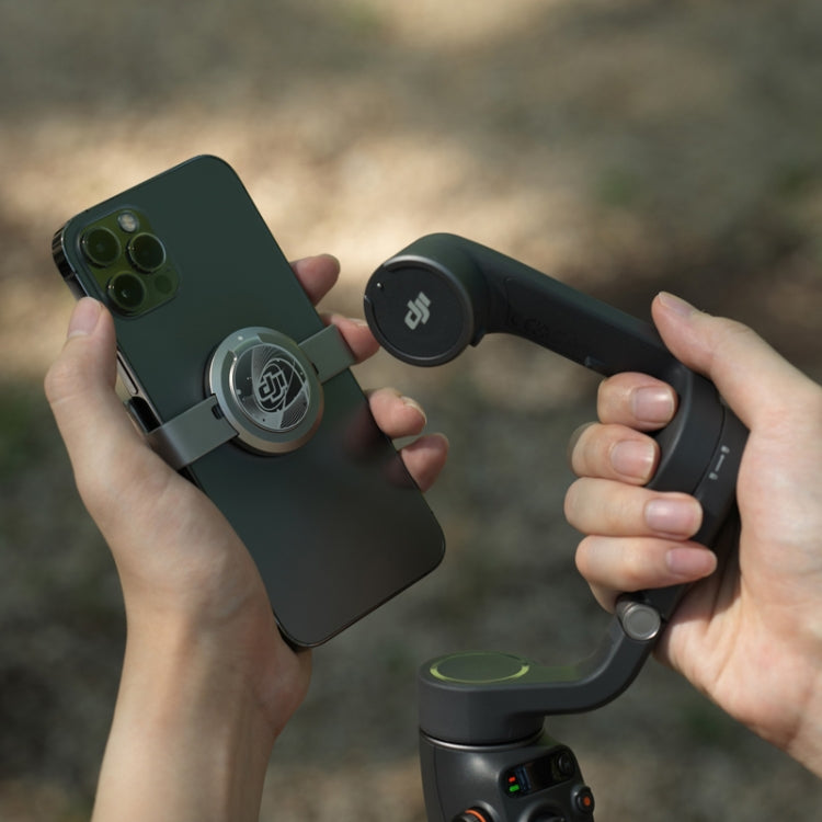 Original DJI OM Magnetic Phone Clamp 3 for 67-84mm Wide Mobile Phones - by DJI | Online Shopping UK | buy2fix