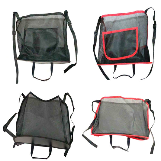 Car Seat Hanging Storage Bag, Style:Without Pocket(Black) by buy2fix