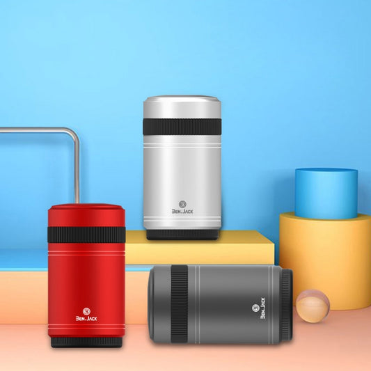 BEN.JACK Vehicle Tissue Container Multifunctional Decorative Items(Silver) by BEN.JACK