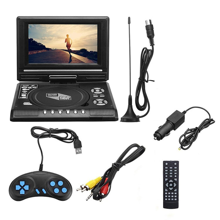 7.8 inch Portable DVD with TV Player, Support SD / MMC Card / Game Function / USB Port(EU Plug) - DVD & LCD Player by buy2fix | Online Shopping UK | buy2fix