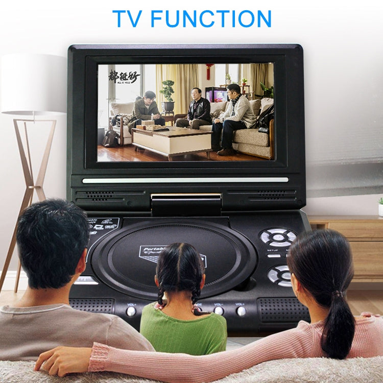 7.8 inch Portable DVD with TV Player, Support SD / MMC Card / Game Function / USB Port(EU Plug) - DVD & LCD Player by buy2fix | Online Shopping UK | buy2fix