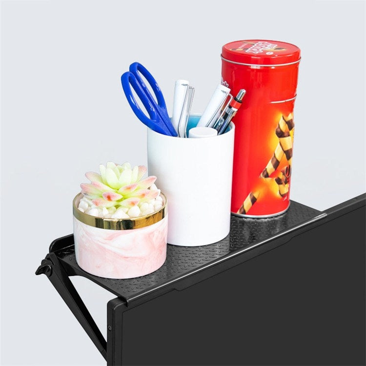 2 PCS Creative Multi-functional Storage Rack Computer Monitor Holder, Size:S(Black) by buy2fix