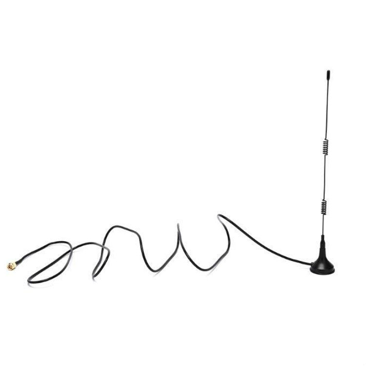 4 PCS 2.4G WiFi Omnidirectional Suction Cup Router Network Card Enhanced Antenna SMA Inner Pattern Inner Needle, Cable Length: 1.5m by buy2fix