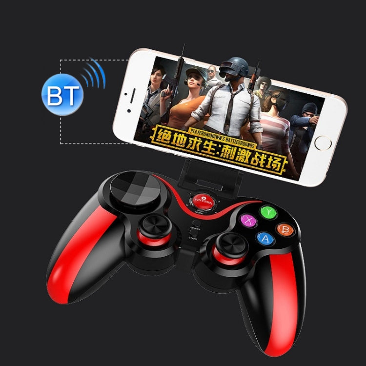 IOS Android Game Handle Bluetooth Direct Connection Handle PC TV Game Handle(013 Blue) by buy2fix