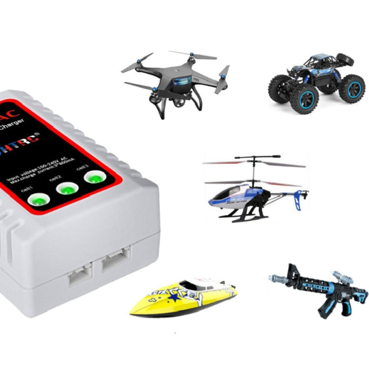 HTRC B3AC 2-3S Model Airplane Lithium Battery Charger Electric Toy Charger, US Plug by HTRC
