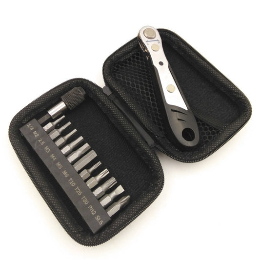 Mountain Bike 36-tooth Mini Ratchet Wrench Set Combination Repair Tool by buy2fix