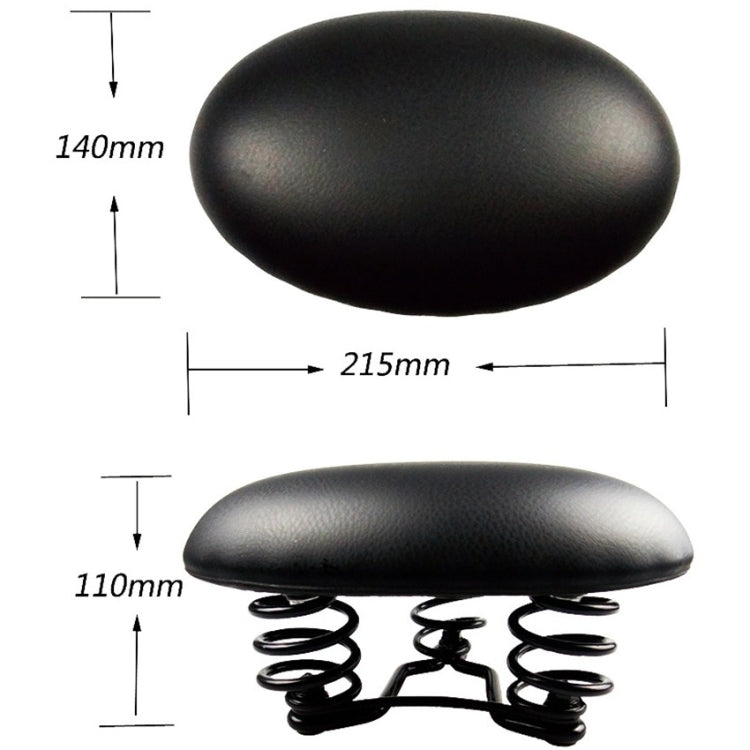 BIKERSAY Bicycle Spring Cushion Shock Absorber Mountain Bike Saddle Anti-compression Non-nasal Cushion - Bicycle Saddle by buy2fix | Online Shopping UK | buy2fix