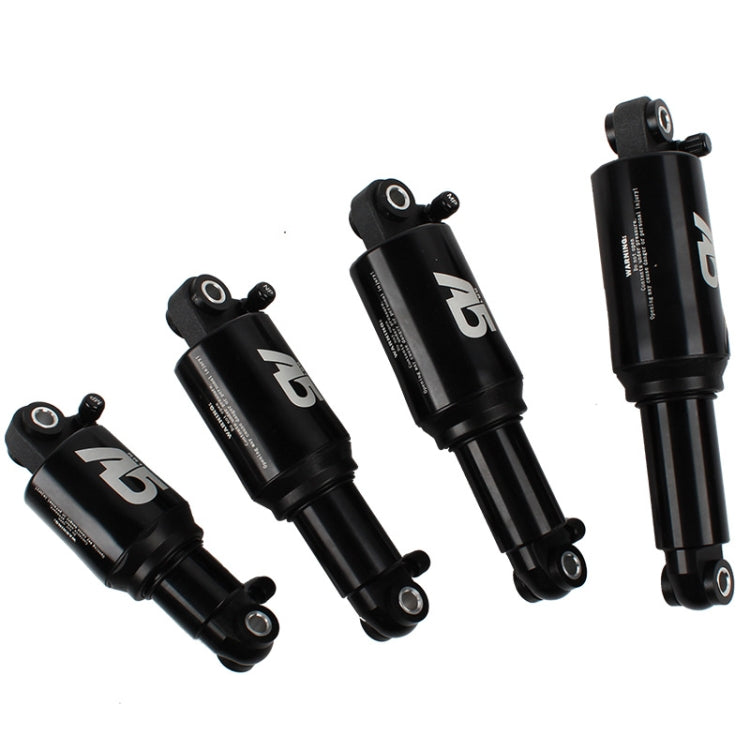 KindShock A5 Air Pressure Rear Shock Absorber Mountain Bike Shock Absorber Folding Bike Rear Liner, Size:165mm, Style:RE Single Gas by buy2fix