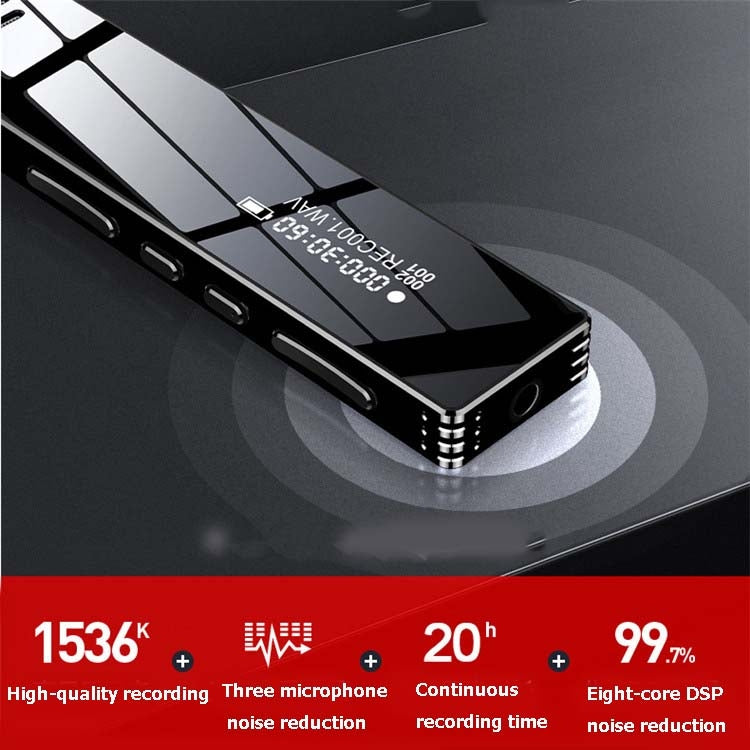 MROBO A10 Professional Voice Recorder HD Noise Reduction Student MP3 Color Screen Player, Capacity: 8GB - Other Style by buy2fix | Online Shopping UK | buy2fix