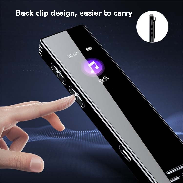 MROBO A10 Professional Voice Recorder HD Noise Reduction Student MP3 Color Screen Player, Capacity: 8GB - Other Style by buy2fix | Online Shopping UK | buy2fix