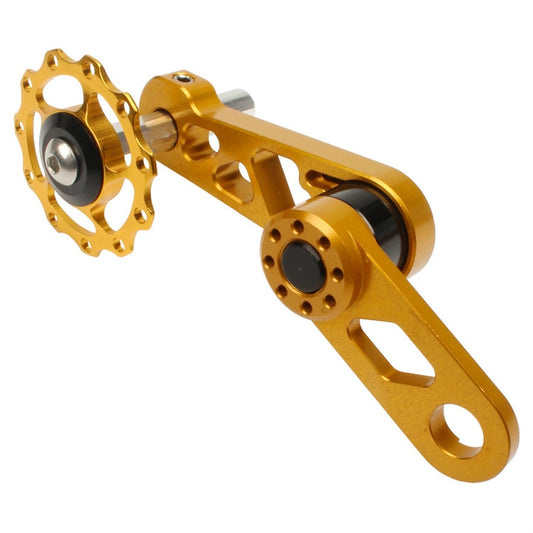 Litepro Folding Bike Guide Wheel LP Oval Chainring Chain Zipper Rear Derailleur Chain(Gold) by Litepro