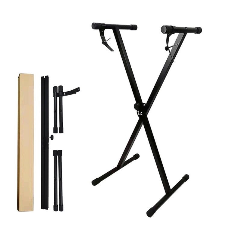 Single Tube X-shaped Electronic Organ Stand - Keyboard Accessories by buy2fix | Online Shopping UK | buy2fix