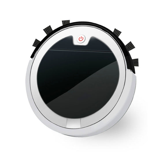 Home Smart Sweeping Robot Planning Route Remote Control Large Suction Cleaner Sweeper(White Black) by buy2fix