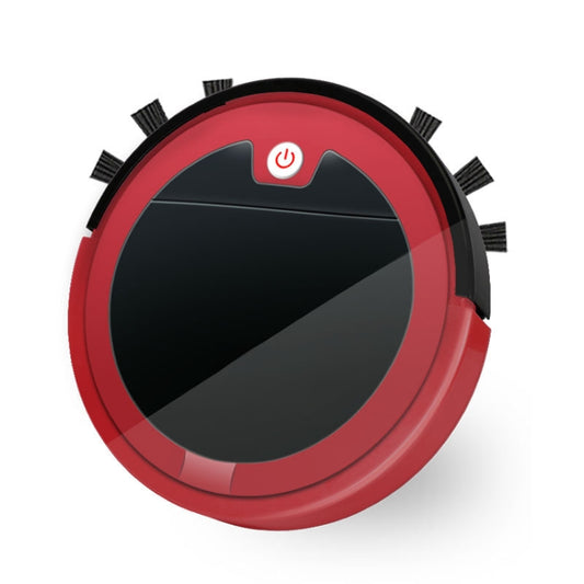 Home Smart Sweeping Robot Planning Route Remote Control Large Suction Cleaner Sweeper(Red Black) by buy2fix