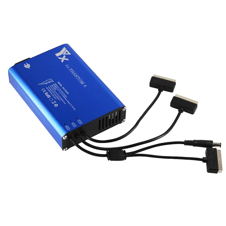 For DJI Phantom 4 Pro Advanced+ Charger 4 in 1 Hub Intelligent Battery Controller Charger, Plug Type:UK Plug - DJI & GoPro Accessories by buy2fix | Online Shopping UK | buy2fix
