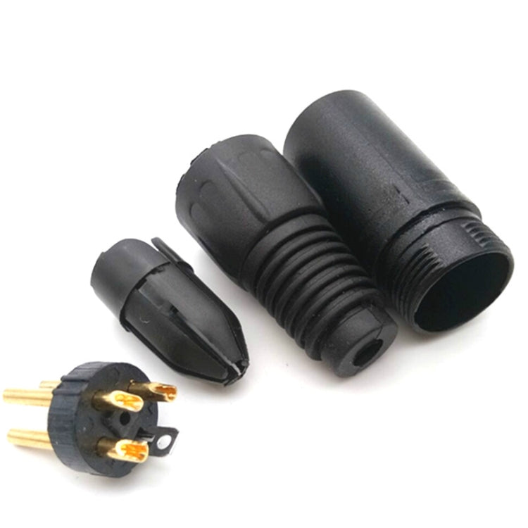 10 PCS Gold Plated Microphone Plug Cannon Male and Female Head Card Faucet by buy2fix