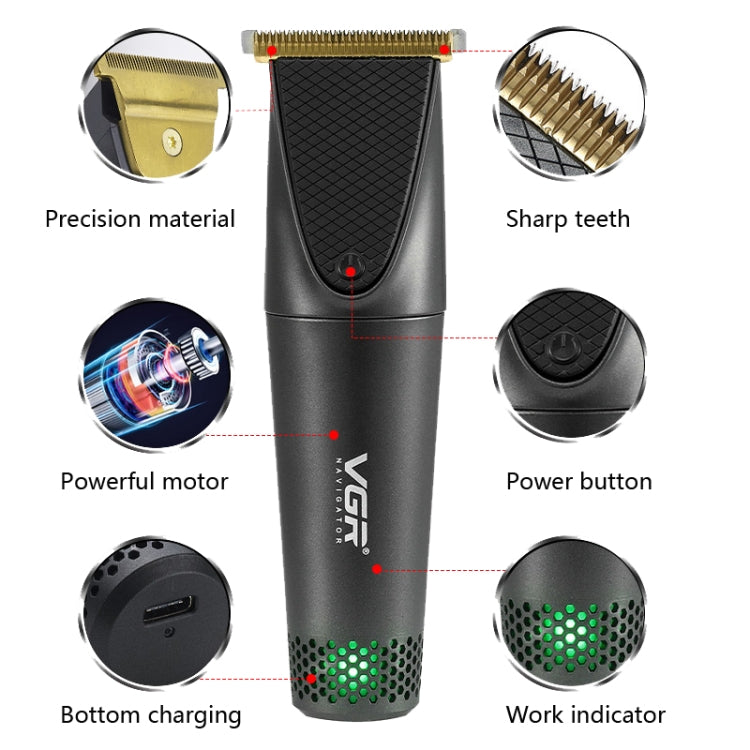 VGR Men Household Electric Hair Clippers Hair Clippers For Hair Salons - Hair Trimmer by VGR | Online Shopping UK | buy2fix