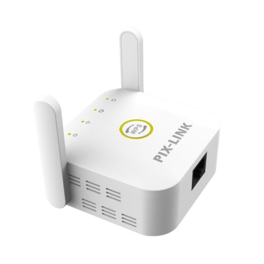 PIX-LINK WR22 300Mbps Wifi Wireless Signal Amplification Enhancement Extender, Plug Type:UK Plug(White) by PIX-LINK
