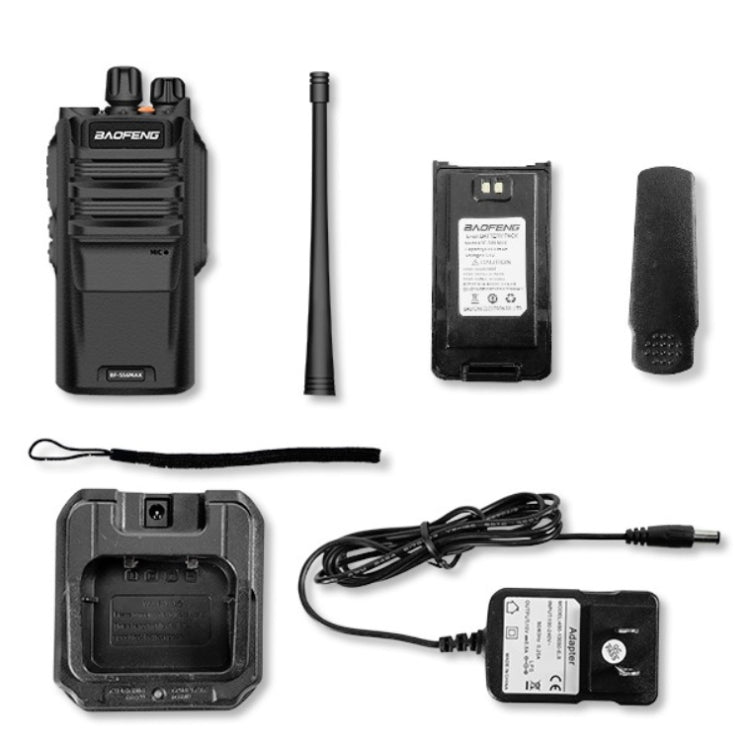 Baofeng BF-S56MAX High-power Waterproof Handheld Communication Device Walkie-talkie, Plug Specifications:EU Plug by Baofeng