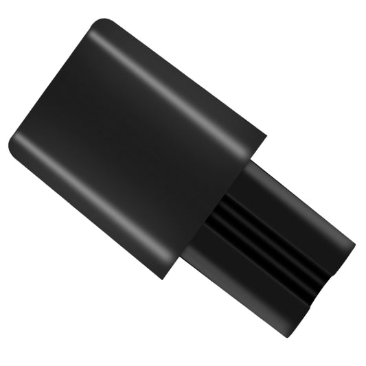 3 PCS Universal Car Intelligent Reverse Connection Lithium Battery Electric Car Mobile Phone Charger, Style:Extended Black Double Port 2A - Battery Charger by buy2fix | Online Shopping UK | buy2fix