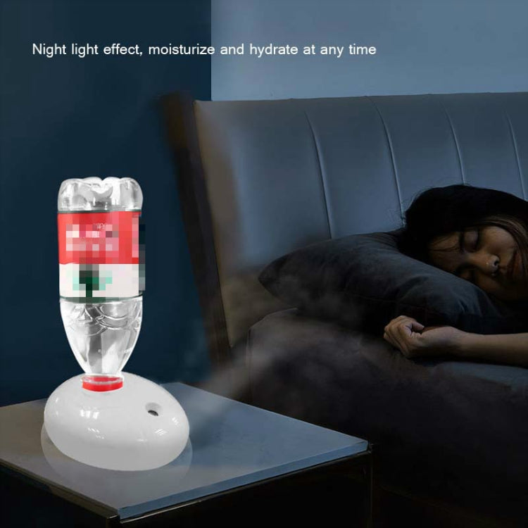 Portable Mini Ultrasonic Desktop Air Humidifier USB Household Mineral Water Bottle Humidifier - Air Purifiers & Accessories by buy2fix | Online Shopping UK | buy2fix
