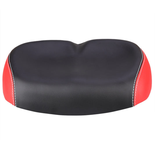 Bicycle Seat Mountain Bike Seat Cushion Shock Absorption no Nose Saddle Riding Equipment(Red) - Bicycle Saddle by buy2fix | Online Shopping UK | buy2fix