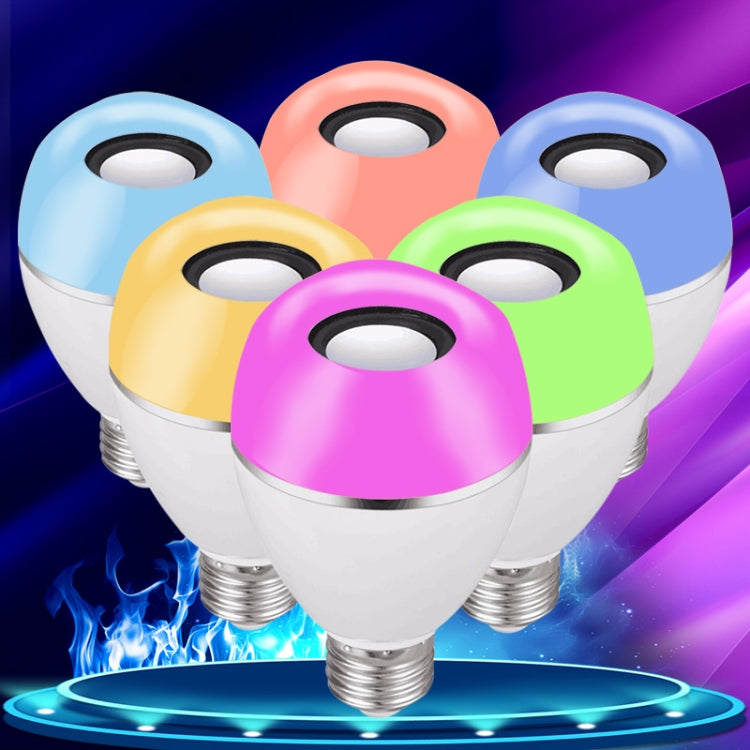 E27 LED Music Bulb Smart Colorful Remote Control Wake Up Light, Color temperature: APP Multi-link Music Light - Smart Light Bulbs by buy2fix | Online Shopping UK | buy2fix
